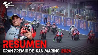 Resumen del GP de Misano  MotoGP 2024 [upl. by Nnyl]