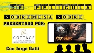 ▶DE PELÍCULA  Sobremesa sobre HERCULES 2014 Dwayne Johnson  comentario  critica de la pelicula [upl. by Notxarb]