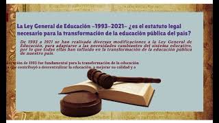 LEGISLACIÓN EDUCATIVA [upl. by Ginelle]