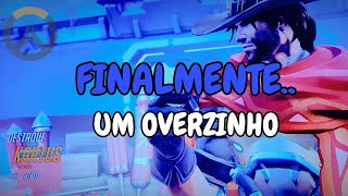 FINALMENTE UM POUCO DE OVERWATCH [upl. by Clinton]