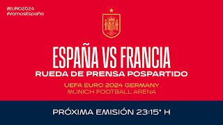 🚨EN DIRECTO🚨 Rueda de prensa pospartido España vs Francia  🔴 SEFUTBOL [upl. by Harahs]