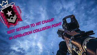 BEST NEW SETTING TO HIT CHAMP IN OPERATION COLLISION POINT SETTINGS AT END [upl. by Anyl]