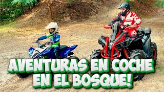 Den corre Coches con sus Padres  Aventuras en Coche en el Bosque [upl. by Nove806]