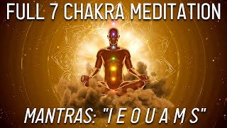 Balancing amp Awakening All 7 Chakras Full Guided Meditation [upl. by Mok337]