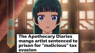 Apothecary Diaries Manga Artist Suspended and Faces Prison  Will Season 2 be Cancelled [upl. by Mialliw]