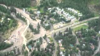 Aerial footage of Sicamous [upl. by Coffey827]