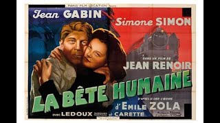 la bete humaine   official trailer 1938 [upl. by Anaujd728]