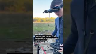 Ukrainian FPV drones with optical fiber a gamechanger fpv united24news warinukraine [upl. by Ynot]