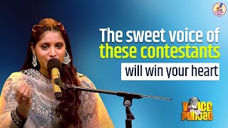 The sweet voice of these contestants will win your heart voiceofpunjab punjabisongs ptc [upl. by Tj811]