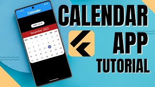 quotMastering Flutter Building Your Own Dynamic Calendar Appquot [upl. by Anuqahs]