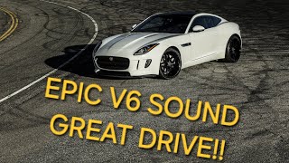 Jaguar FType V6S Drive Great Exhaust [upl. by Barrus]