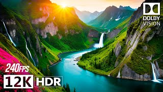 BREATHTAKING LANDSCAPE 12K HDR PLANET EARTH DOLBY VISION™ 240FPS [upl. by Juana]