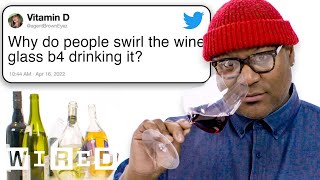 Sommelier André Mack Answers Wine Questions From Twitter  Tech Support  WIRED [upl. by Eelyab]