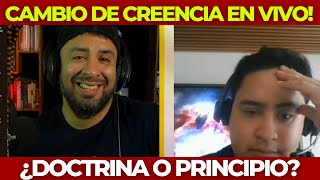 INSOLITO Protestante CAMBIA DE CREENCIA en vivo Sola Scriptura ¿Es un principio o una doctrina [upl. by Stiegler]