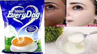 Skin Whitening Milk Powder Face Pack for Fair Spotless amp Glowing Skin  Milk Powder Face Mask DIY [upl. by Malena]