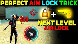 Perfect Aim Lock Trick 🎯  Desert Eagle Headshot Trick  Free Fire Mein Headshot Kaise Mare [upl. by Sehguh375]