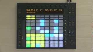 Ableton Push 1 Tutorial Part 2 Making Beats [upl. by Anastasio]