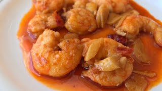 Gambas al pil pil [upl. by Hazeefah]