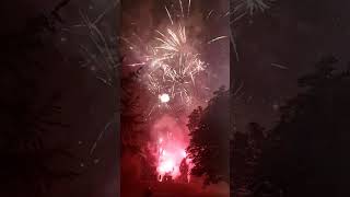 Firework Finale🔥🎆🤩Erkelenz Kirmes 2024 fireworks feuerwerk final salute heavy kirmes firework [upl. by Sirrad764]