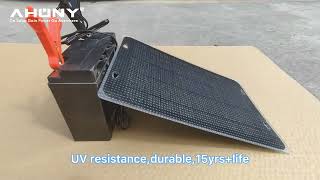 Customized Solar Panel Portable Charger 10w Solar Panel Car Trickle Charger [upl. by Eicyak]