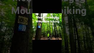 Mountain biking trails near Newport Vermont cycling travel nature vermont rv [upl. by Camilo]