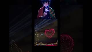 Anime Man Reacting To The Amazing Drone Show [upl. by Anairdna]