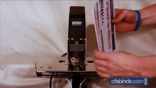 How to use the Rapid 106 Electric Stapler [upl. by Haidebej]