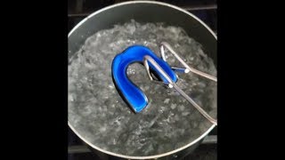 Boil and Bite Sports Mouth Guards  40 Seconds of Boiling Is All You Need [upl. by Elah246]