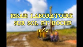 RECONNAISSANCE amp ESSAIS GÉOTECHNIQUES  4 Essais laboratoire sur sol et roche 1ère Partie [upl. by Howlan8]