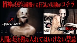 【トラウマ注意】本当にあった精神をバグらせる人体実験がコチラ… [upl. by Lrad322]