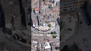 Teramo Abruzzo 🇮🇹 Vista Aerea • Google Earth [upl. by Werna869]