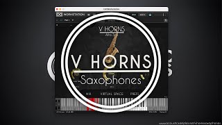 VHorns Saxophones by acousticsamples  Showcase [upl. by Lamak]