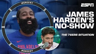 EXTREMELY FRUSTRATING ❗ FLABBERGASTED ❕ Thoughts on James Harden being a 76ers noshow  Greeny [upl. by Yffub]