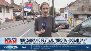 MUP zabranio festival quotMirdita  dobar danquot [upl. by Goran987]