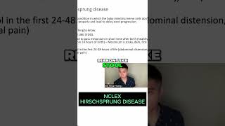 NCLEXHirschsprung disease in pediatric nursing [upl. by Nevai581]