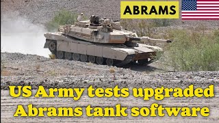 US Army tests upgraded Abrams tank software [upl. by Philipa]