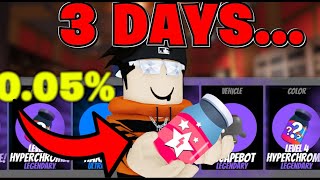 I Completed Jailbreaks HARDEST CHALLENGE In 3 DAYS Roblox Jailbreak [upl. by Ahsurej]