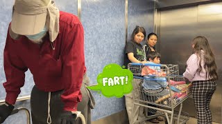 Old Man Farts in Elevator At Walmart [upl. by Floria160]