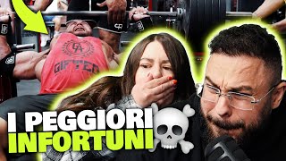 REAGISCO AI TOP 10 PEGGIORI INFORTUNI [upl. by Atiuqrahc145]