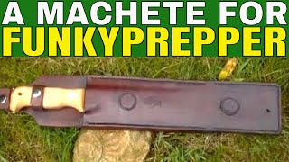 Funkyprepper Custom Martindales British Army Golok no2 Leather Sheath Companion System [upl. by Farhsa]