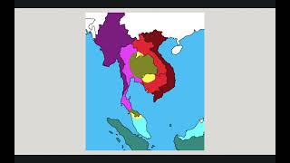 Myanmar vs Thailand vs Laos vs Cambodia vs Vietnam vs Malaysia vs Indonesia War [upl. by Leirbaj]