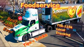 Sysco US FoodsFood Delivery tips 2022 pov trucking vlog viral dayinthelife fyp delivery [upl. by Budwig]