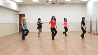 Peligrosa  Line Dance Dance amp Teach [upl. by Rodmur642]