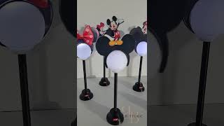 Luminárias Mickey e Minnie [upl. by Bridge104]