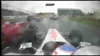 Jenson Button onboard start Australian GP 2010 [upl. by Ru]