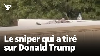 Les premières images du sniper ayant visé Donald Trump [upl. by Lednam]