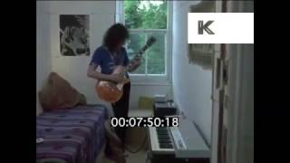 Rare Footage Marc Bolan at Home 1970 London Singing Suneye  Premium Footage [upl. by Glen]