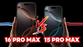 iPhone 16 Pro Max vs iPhone 15 Pro Max  Ultimate Comparison [upl. by Ynnod760]