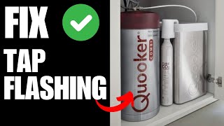 Quooker Tap Flashing  How To Fix [upl. by Anelys]