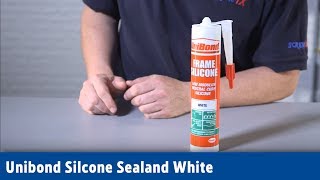 Unibond Silicone Sealant White  Screwfix [upl. by Sigsmond469]